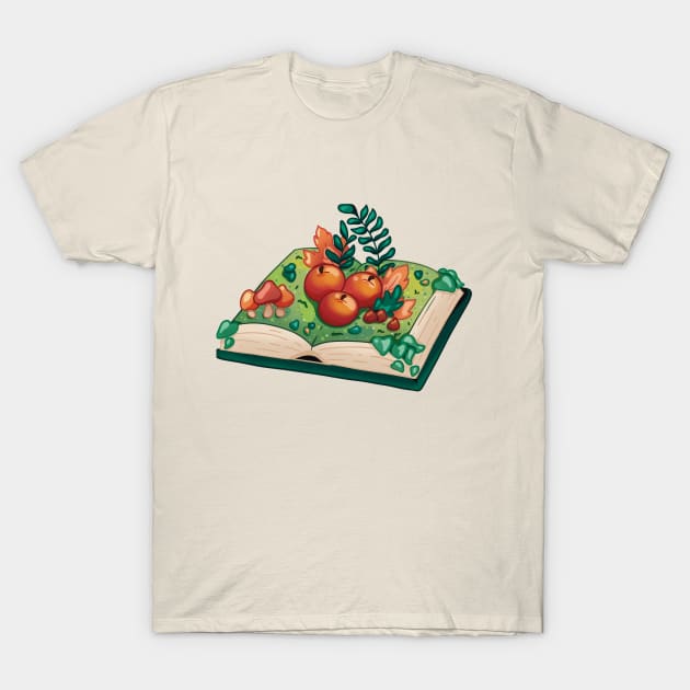 Forest book T-Shirt by smalart